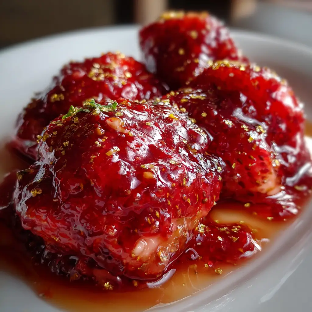 Holiday Strawberry Rhubarb Preserves