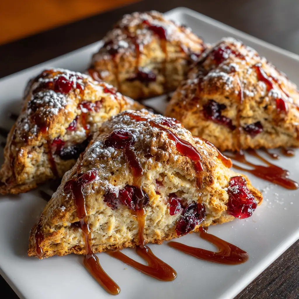 Cranberry Orange Scones