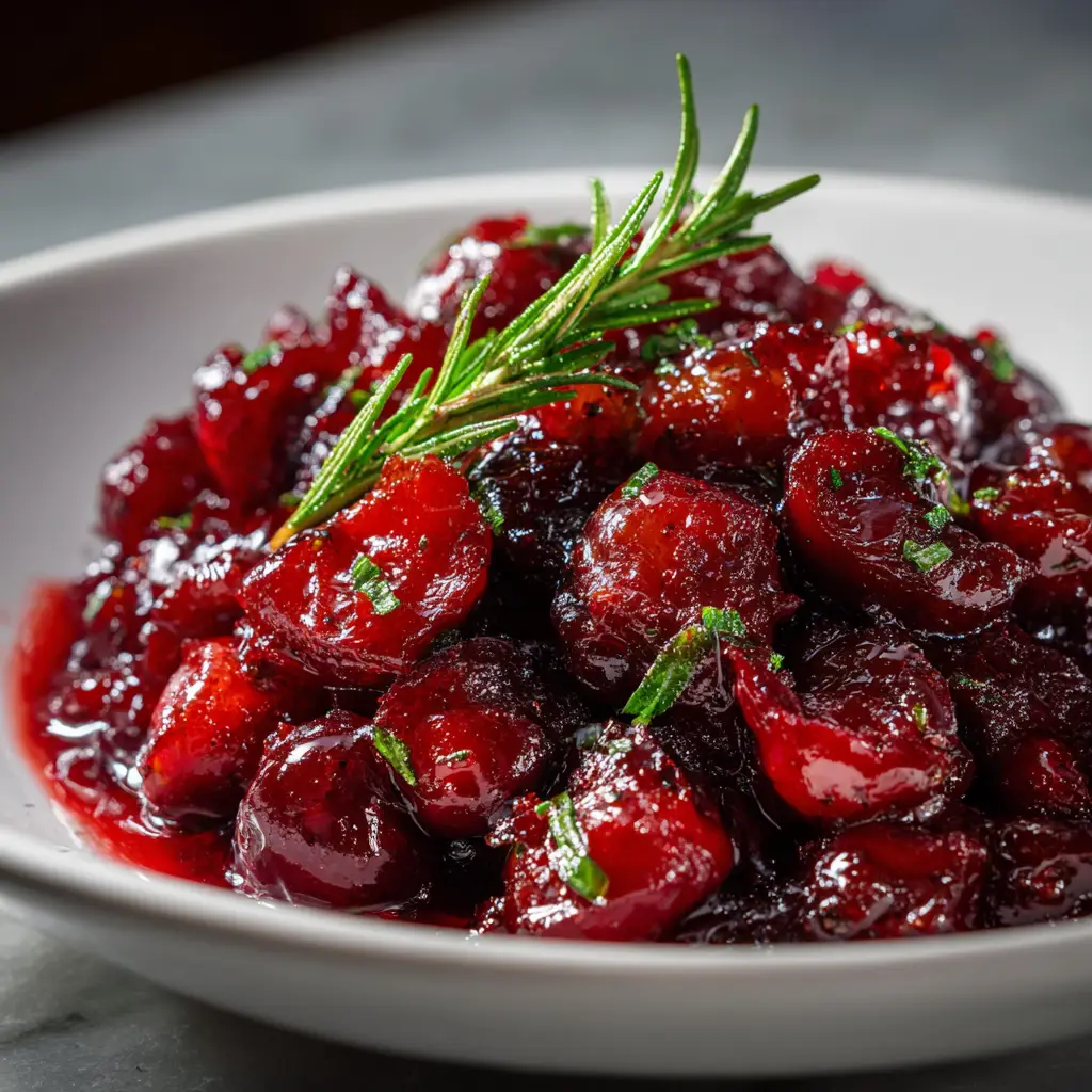 Cranberry Cherry Compote