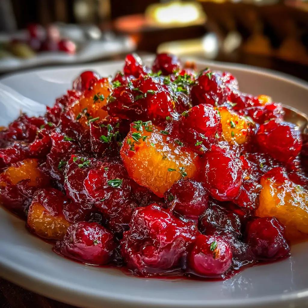 Spiced Cranberry Orange Jam