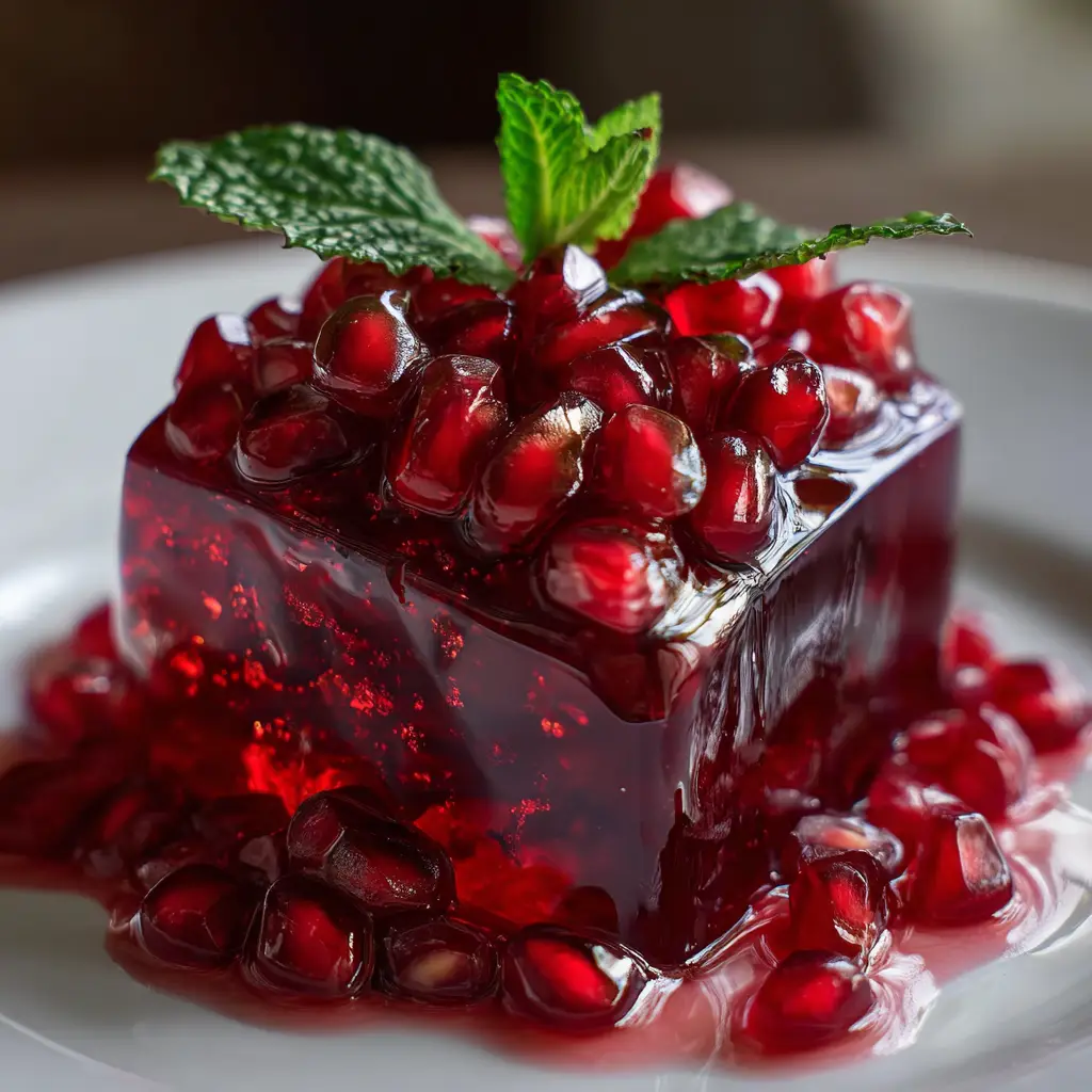 Pomegranate Cranberry Jelly