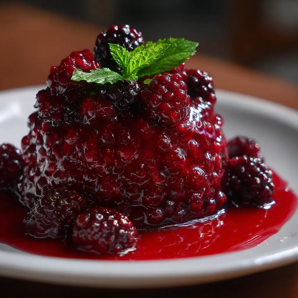 Winter Berry Jam with Vanilla