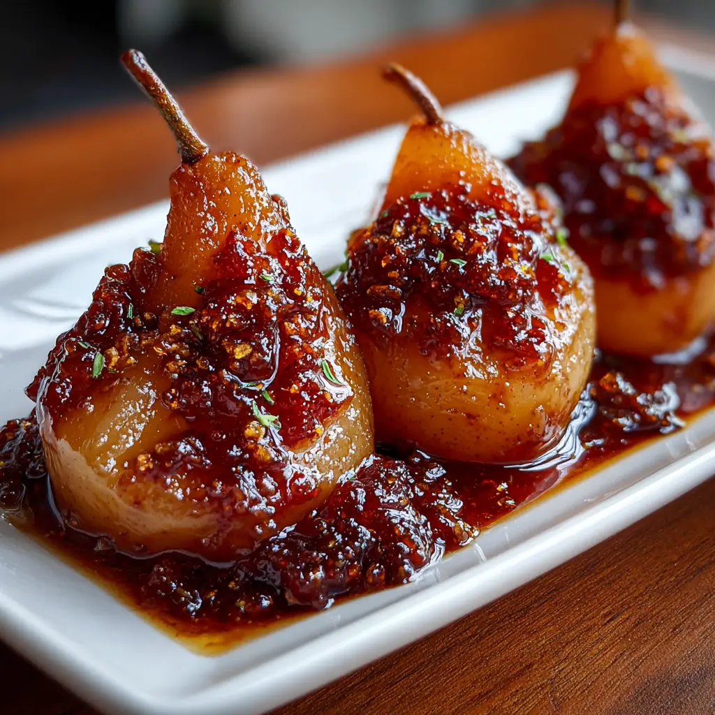 Gingerbread Pear Jam