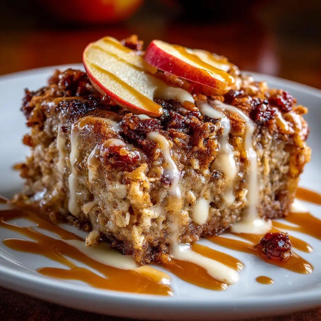 Apple Cinnamon Baked Oatmeal