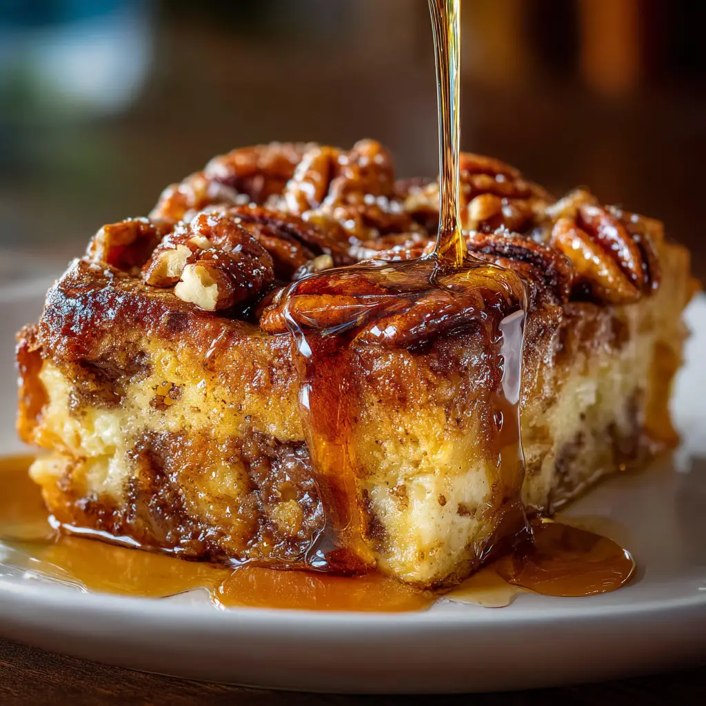Pecan Pie French Toast Casserole