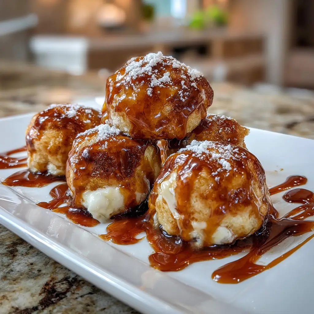 Apple Caramel Bombs Pastry Delight