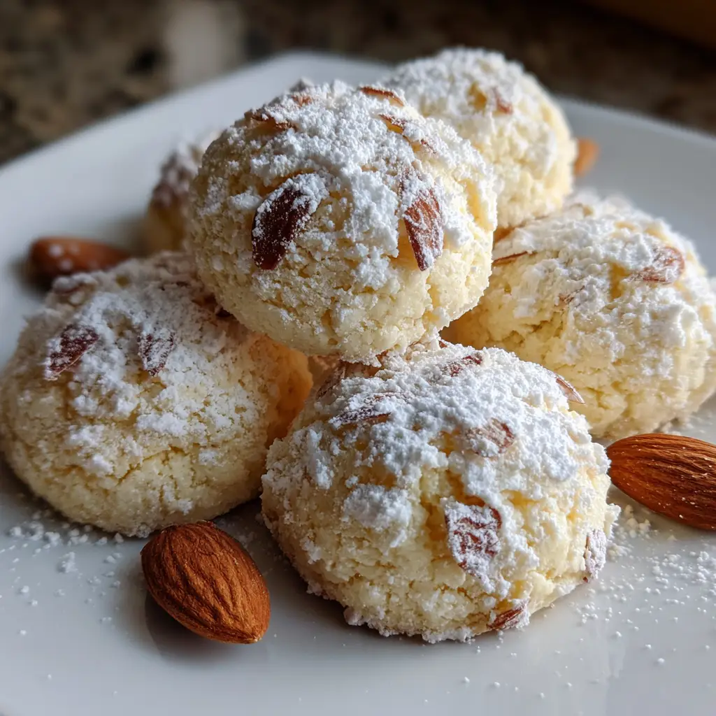 Italian Ricotta Almond Cookies