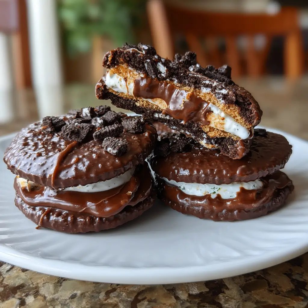 Thin Mint Ritz Cracker Cookies