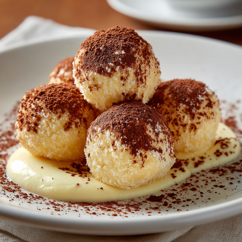 Tiramisu Truffles Sweet Delight