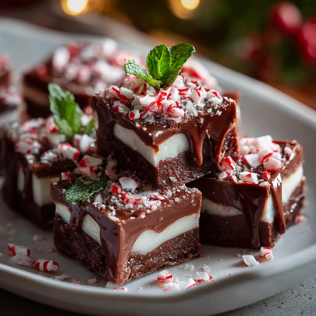 Quick and Easy Peppermint Fudge