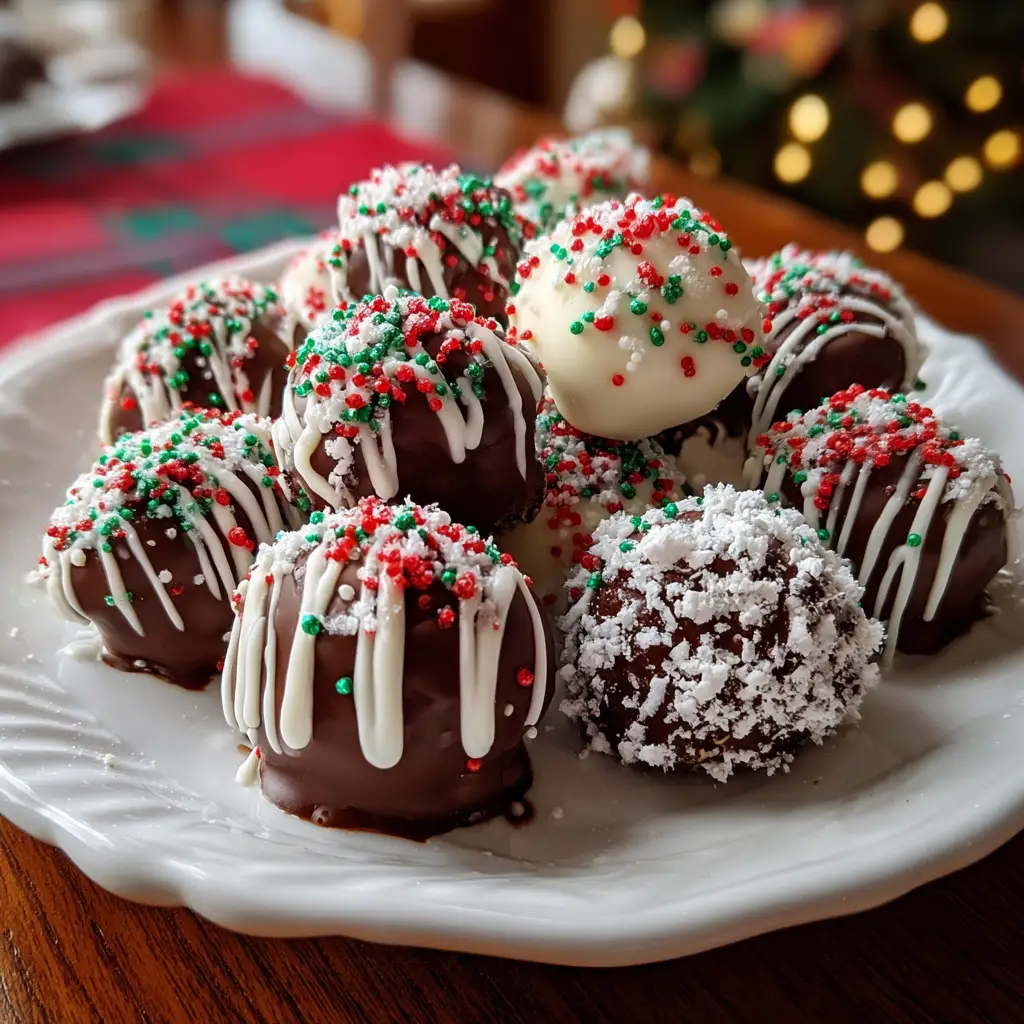 Christmas Oreo Balls