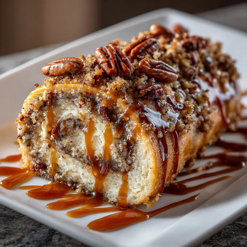 Caramel Candy Pecan Roll