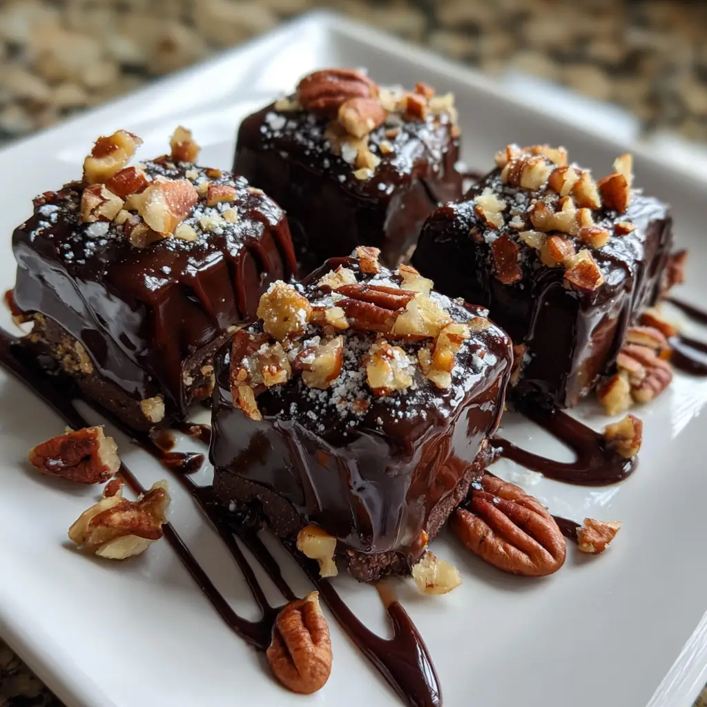 Maple Pecan Fudge Bites