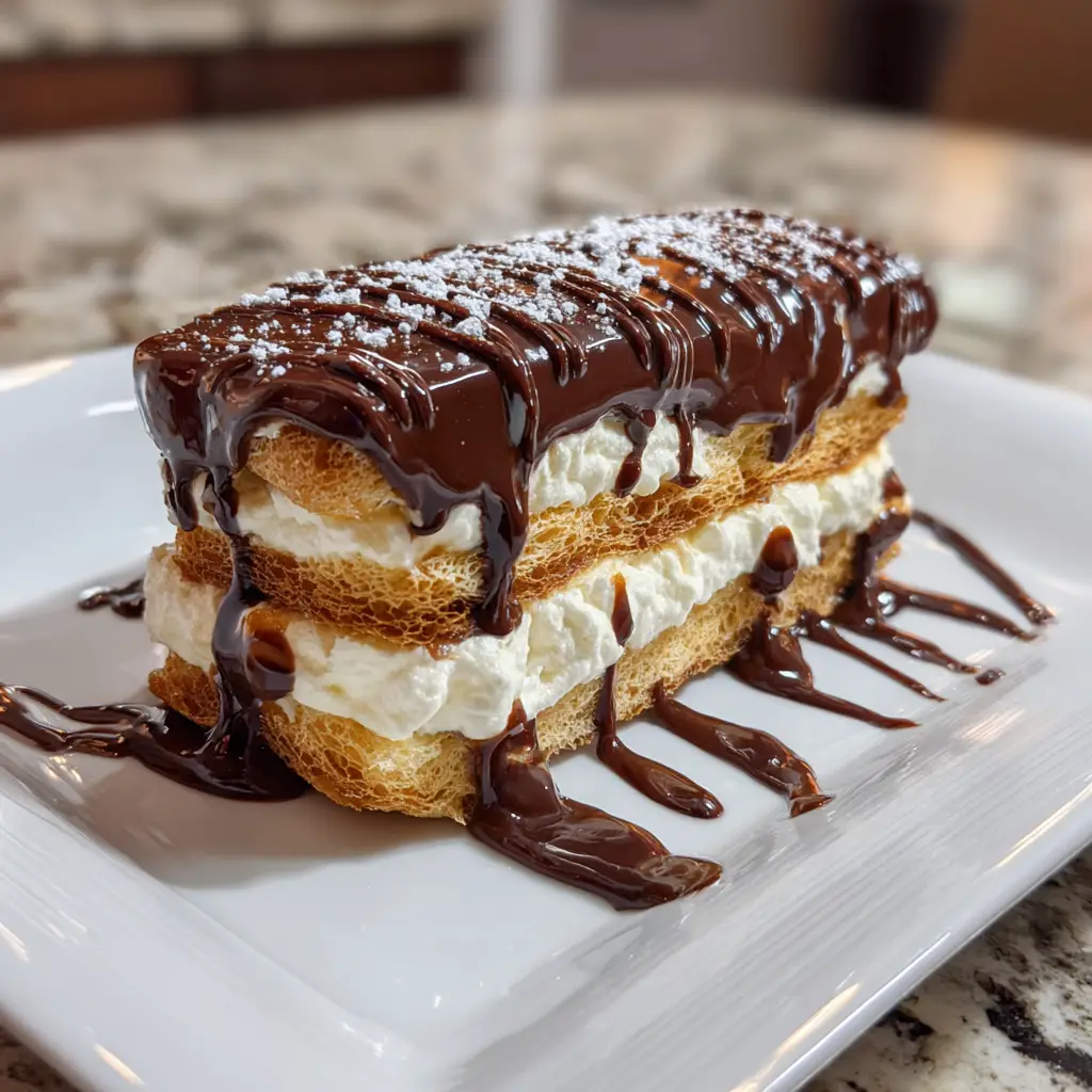 Easy Eclair Cake Desser