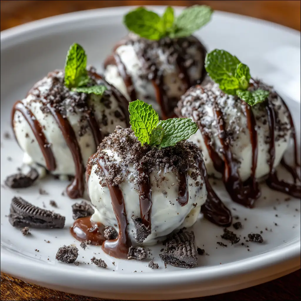 Mint Oreo Truffles