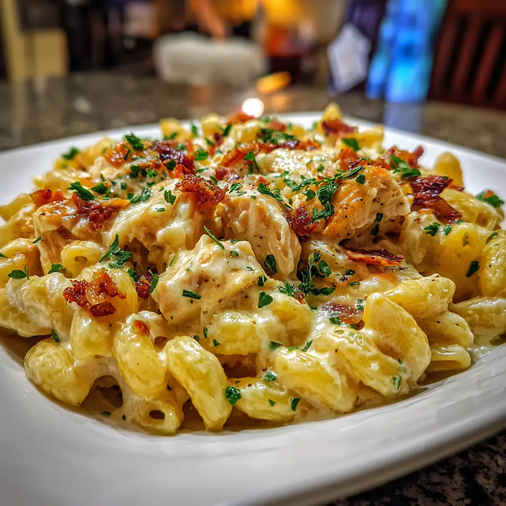 Creamy Cajun Chicken Pasta Bake