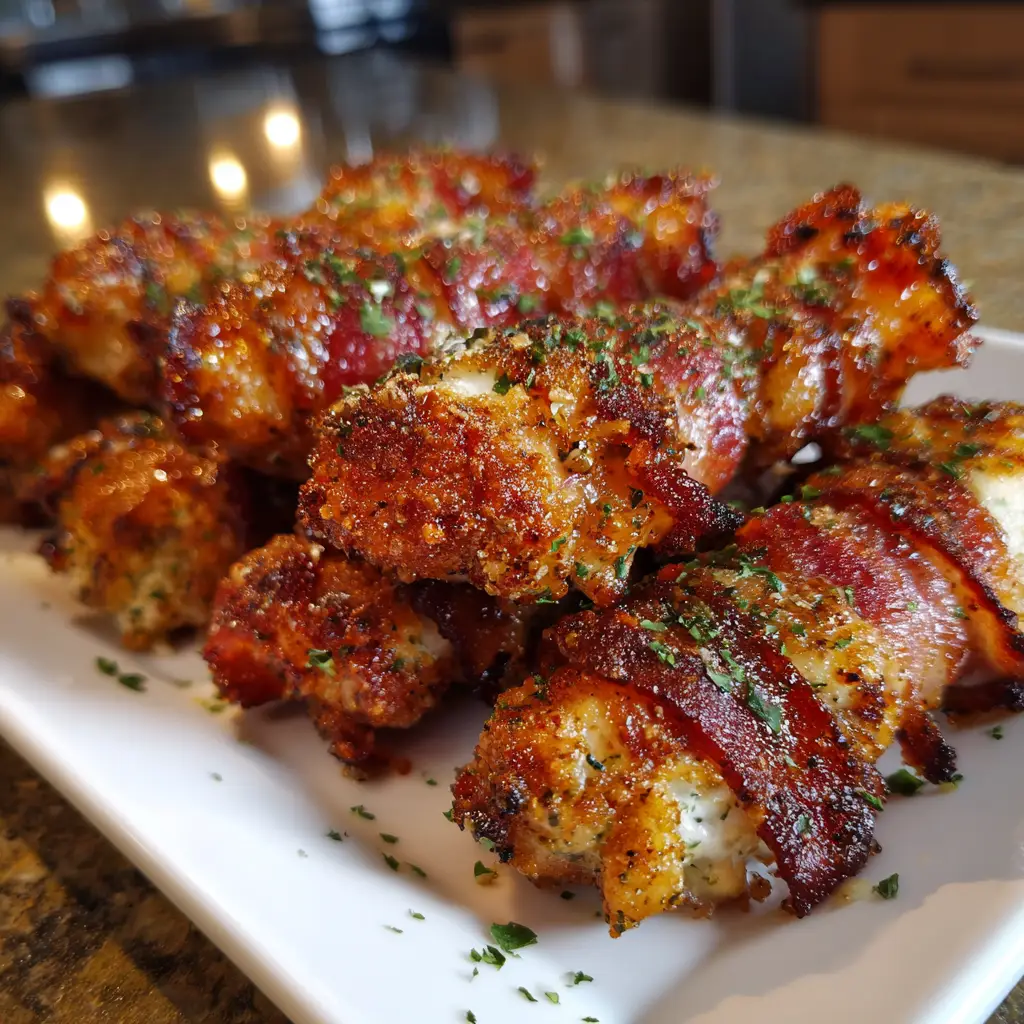 Bacon Chicken Sticks