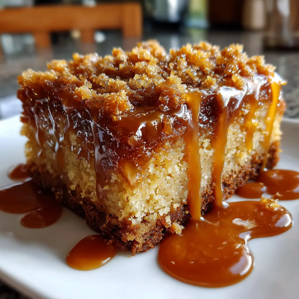 Ooey Gooey Toffee Cake