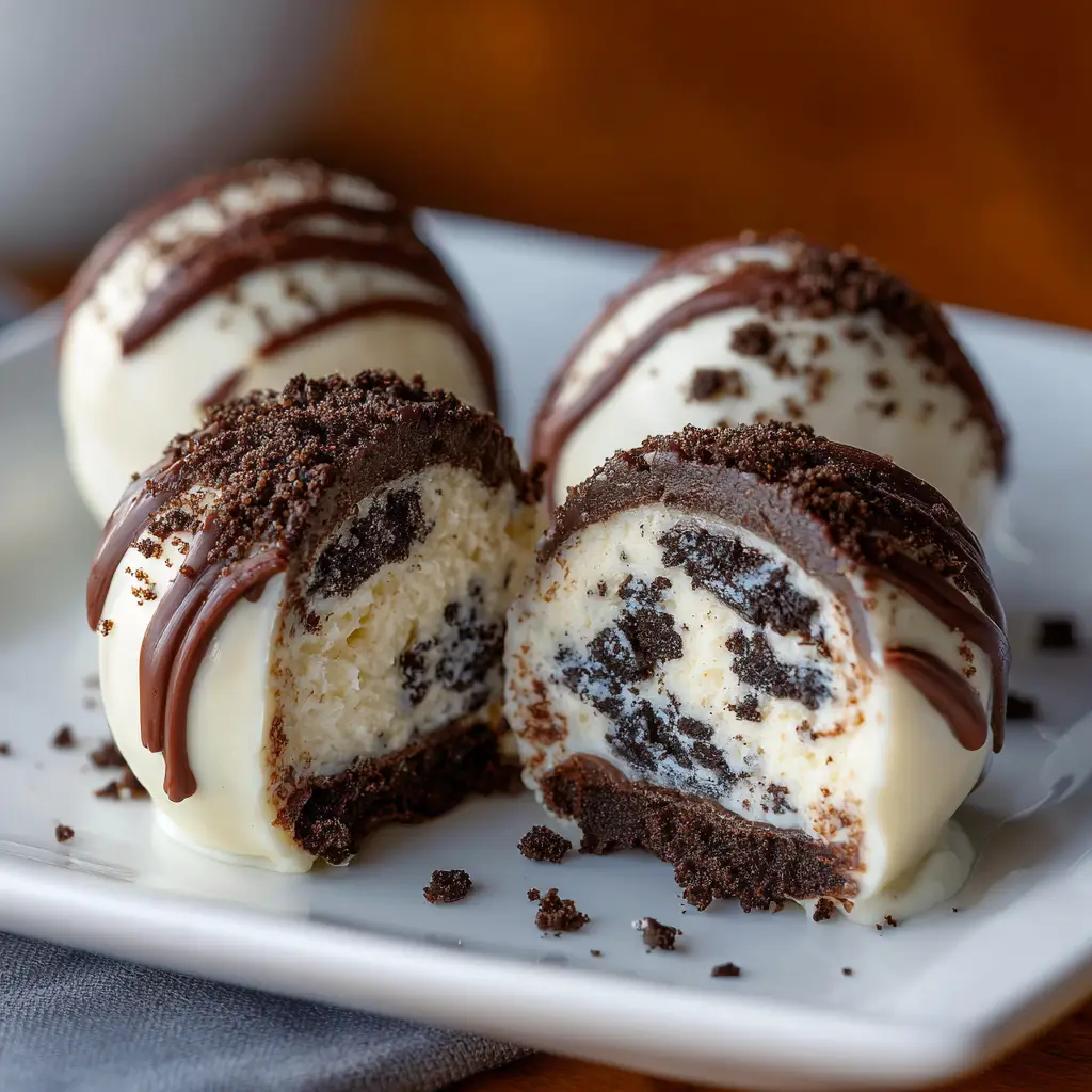 Ghost OREO Ball Truffles