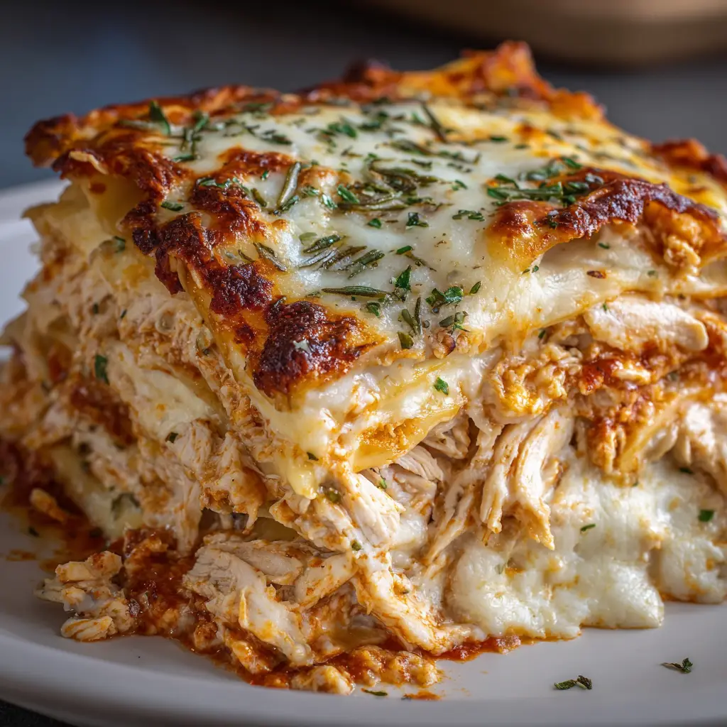 Rosemary Chicken Lasagna Layers