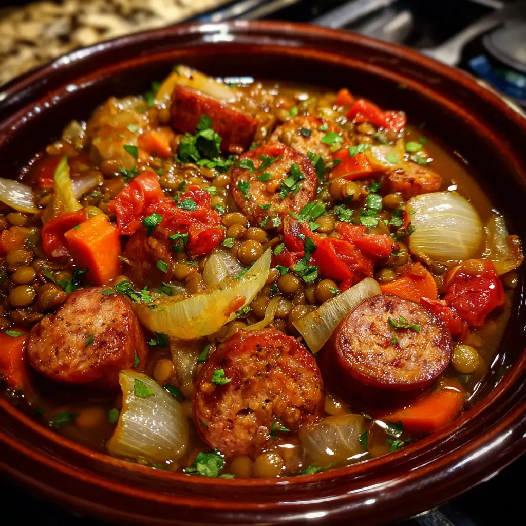 Lentil & Sausage Stew