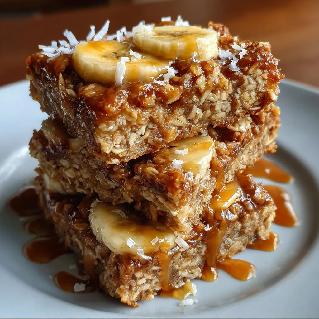 Irresistible Banana Oatmeal Bars