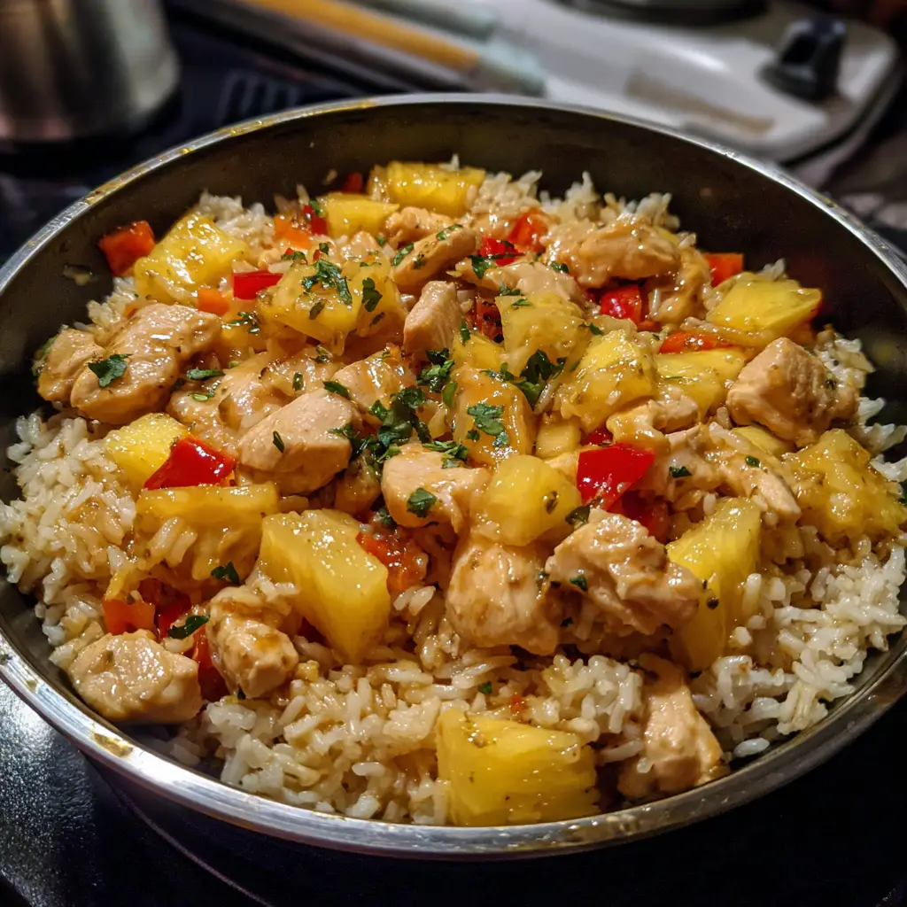 Pineapple Chicken and Rice