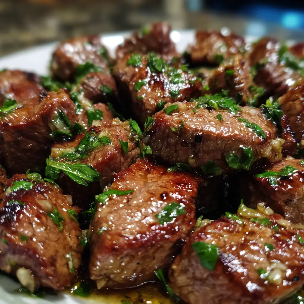 Garlic Butter Steak Bites