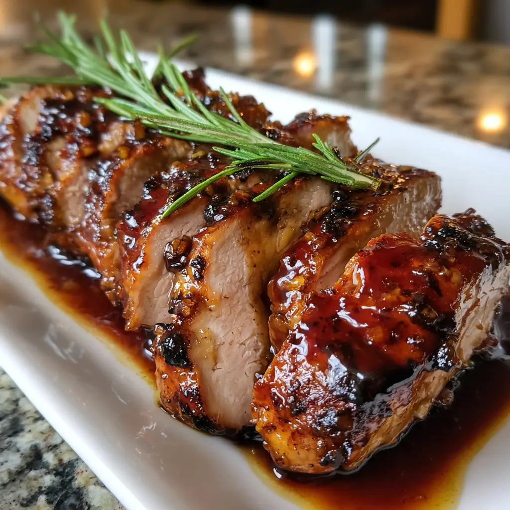 Glazed Maple Mustard Pork