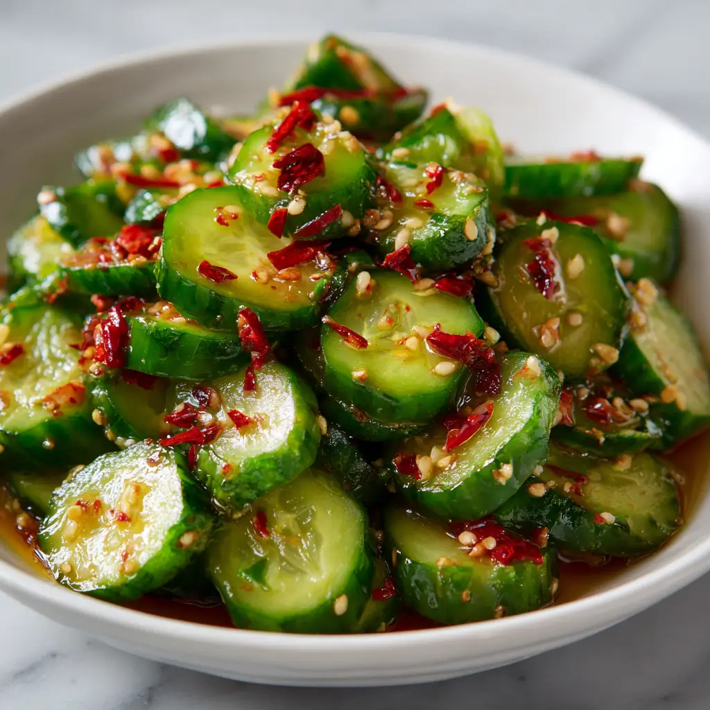 Easy Asian Cucumber Salad