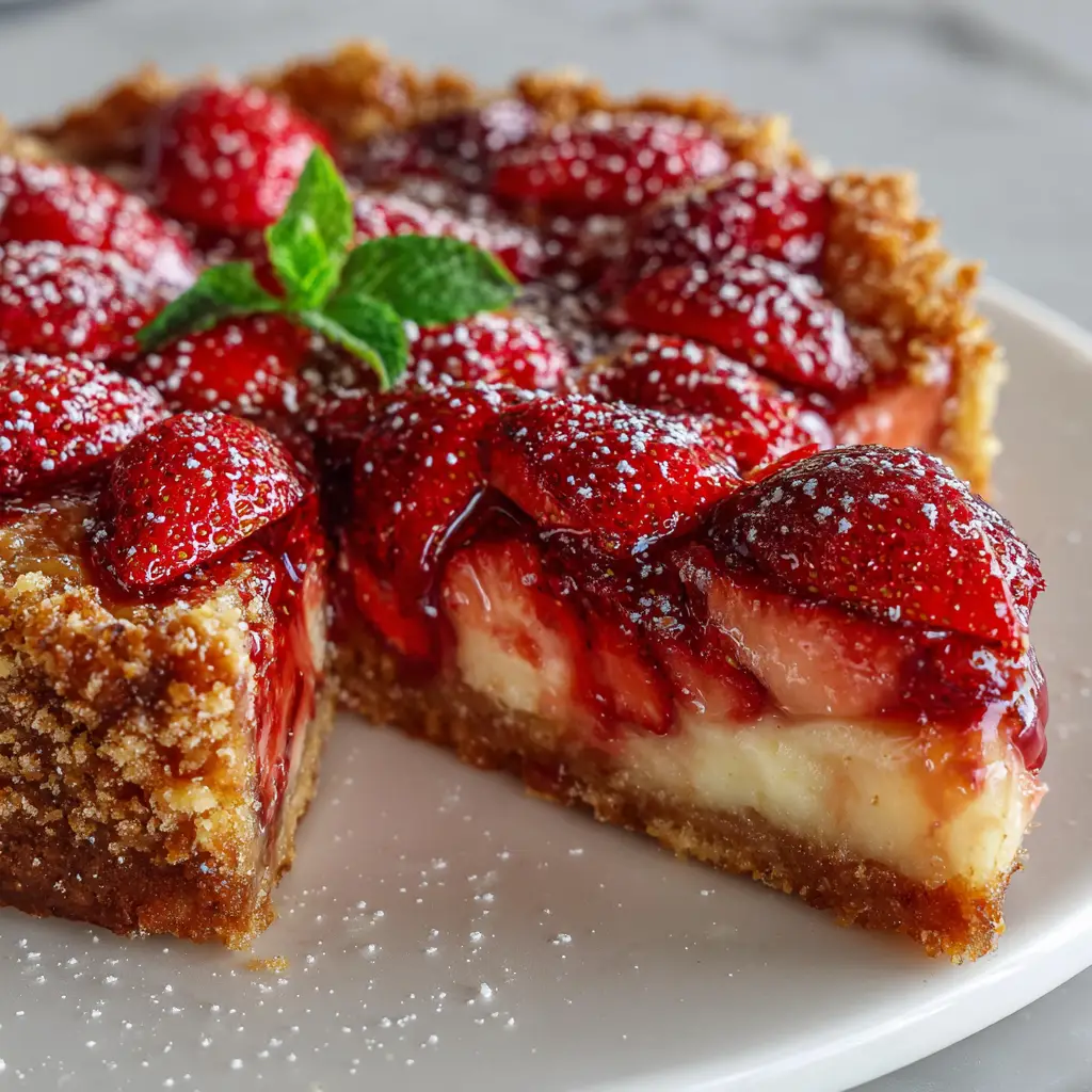 Strawberry Apple Golden Crust