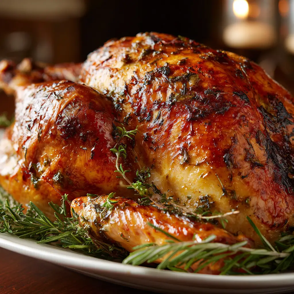 Roast Turkey with Herb Butter