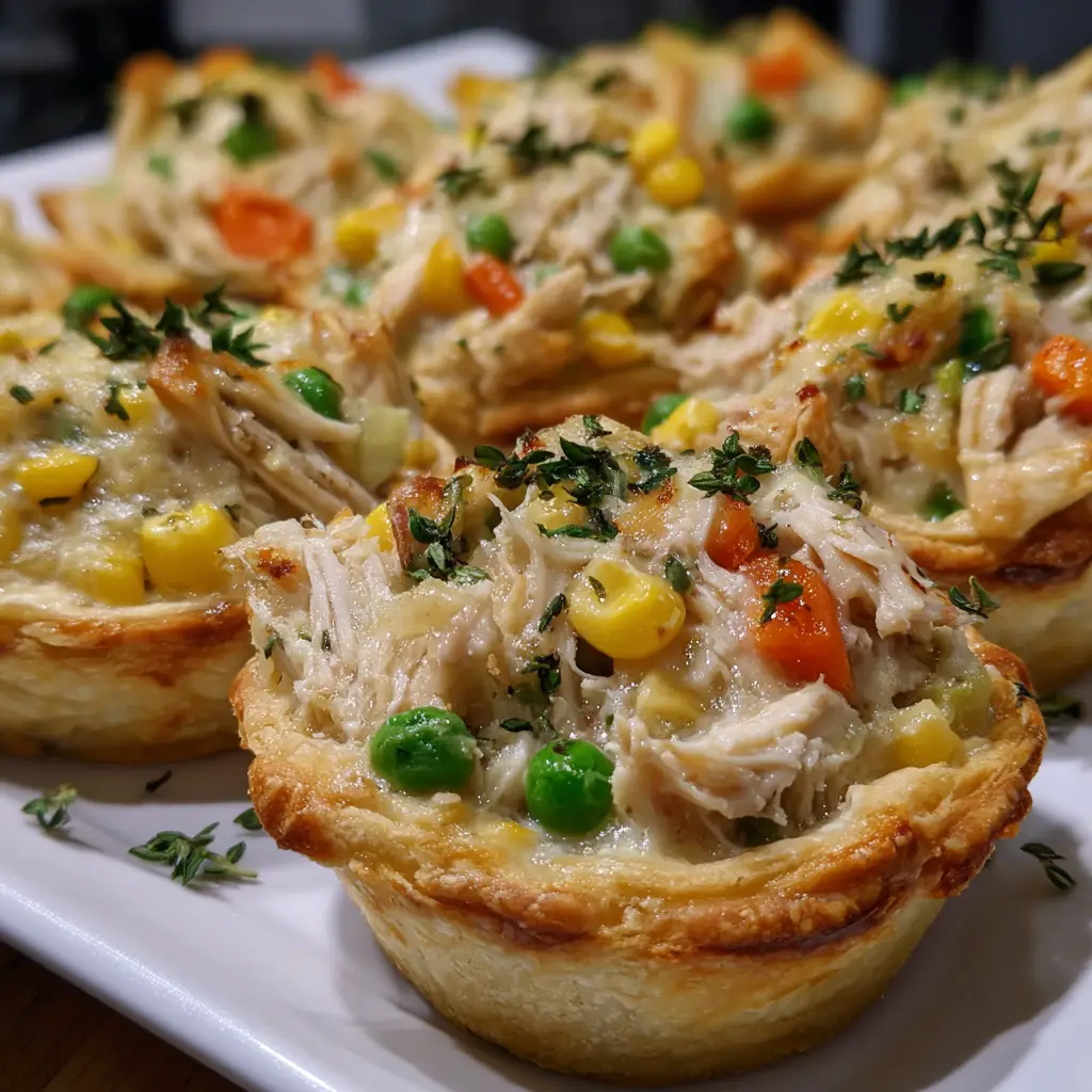 Muffin Tin Chicken Pot Pie