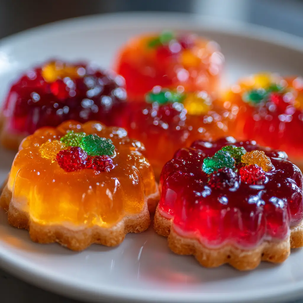 Vibrant Fruity Jello Cookies