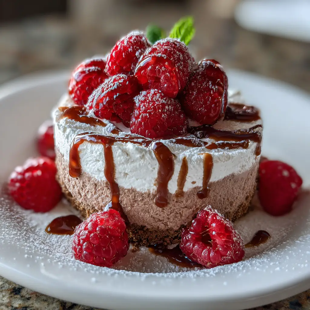 Marry Me No Bake Raspberry Chocolate Mousse