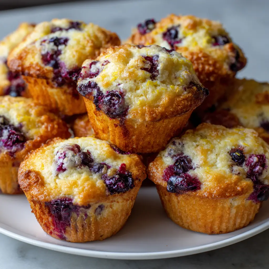 Lemon Blueberry Muffins