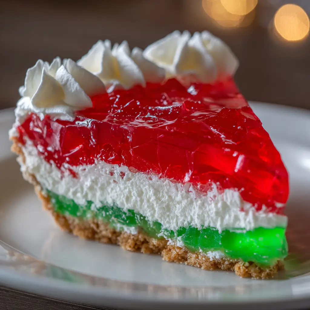 Christmas Jello Pie