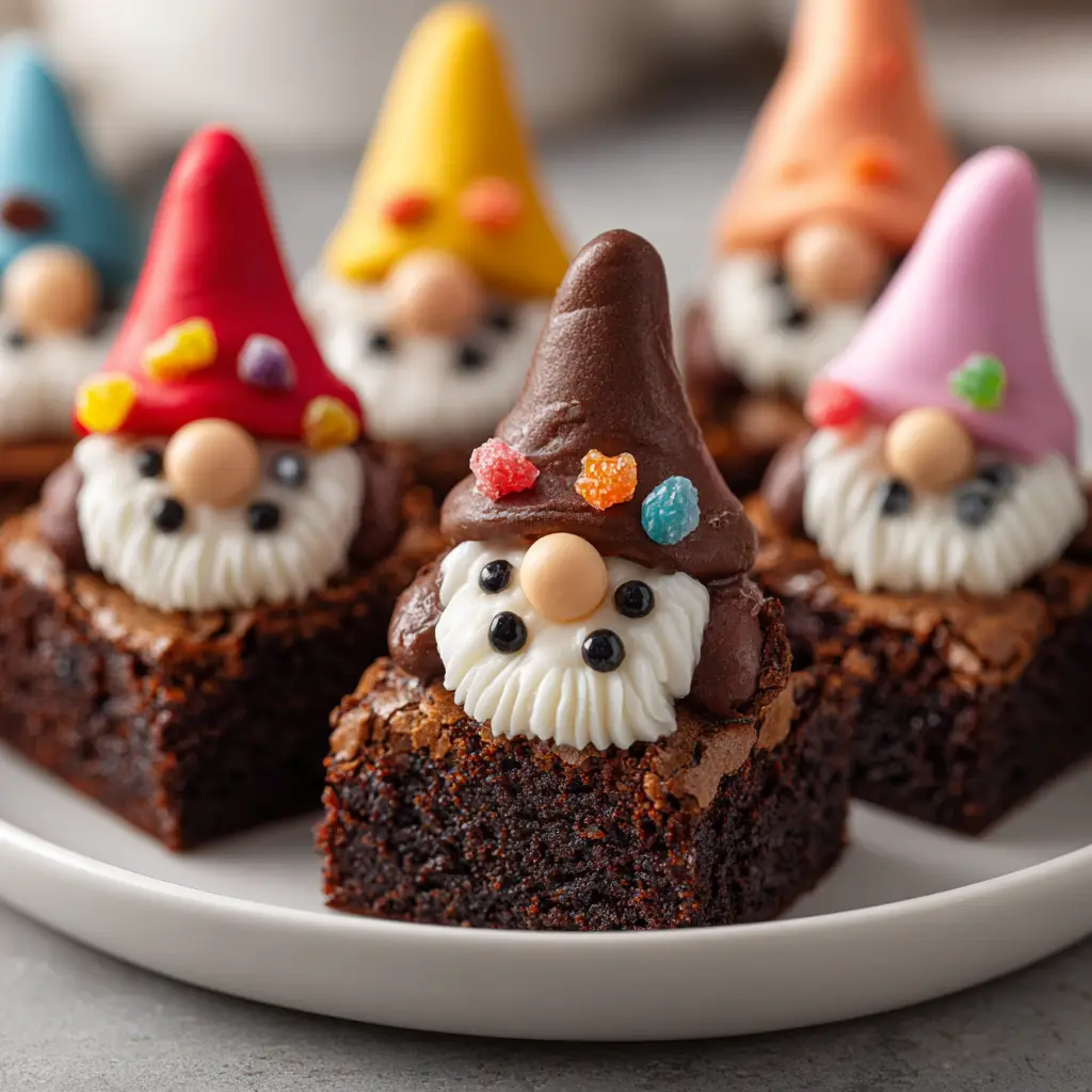 Brownie Bite Gnomes