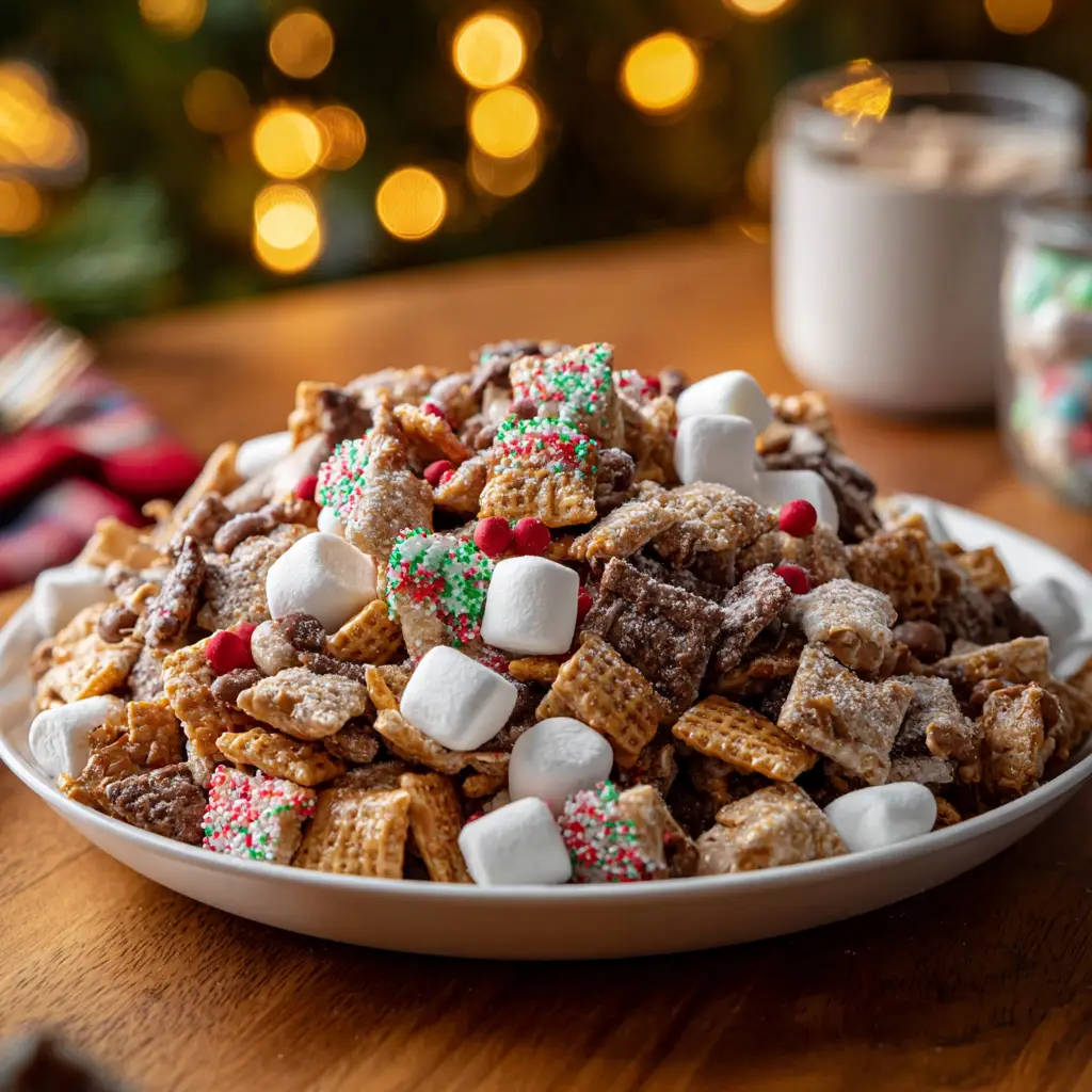 Festive Gluten Free Reindeer Chow