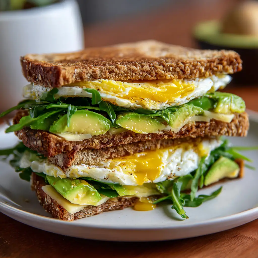Breakfast Sandwich with Avocado