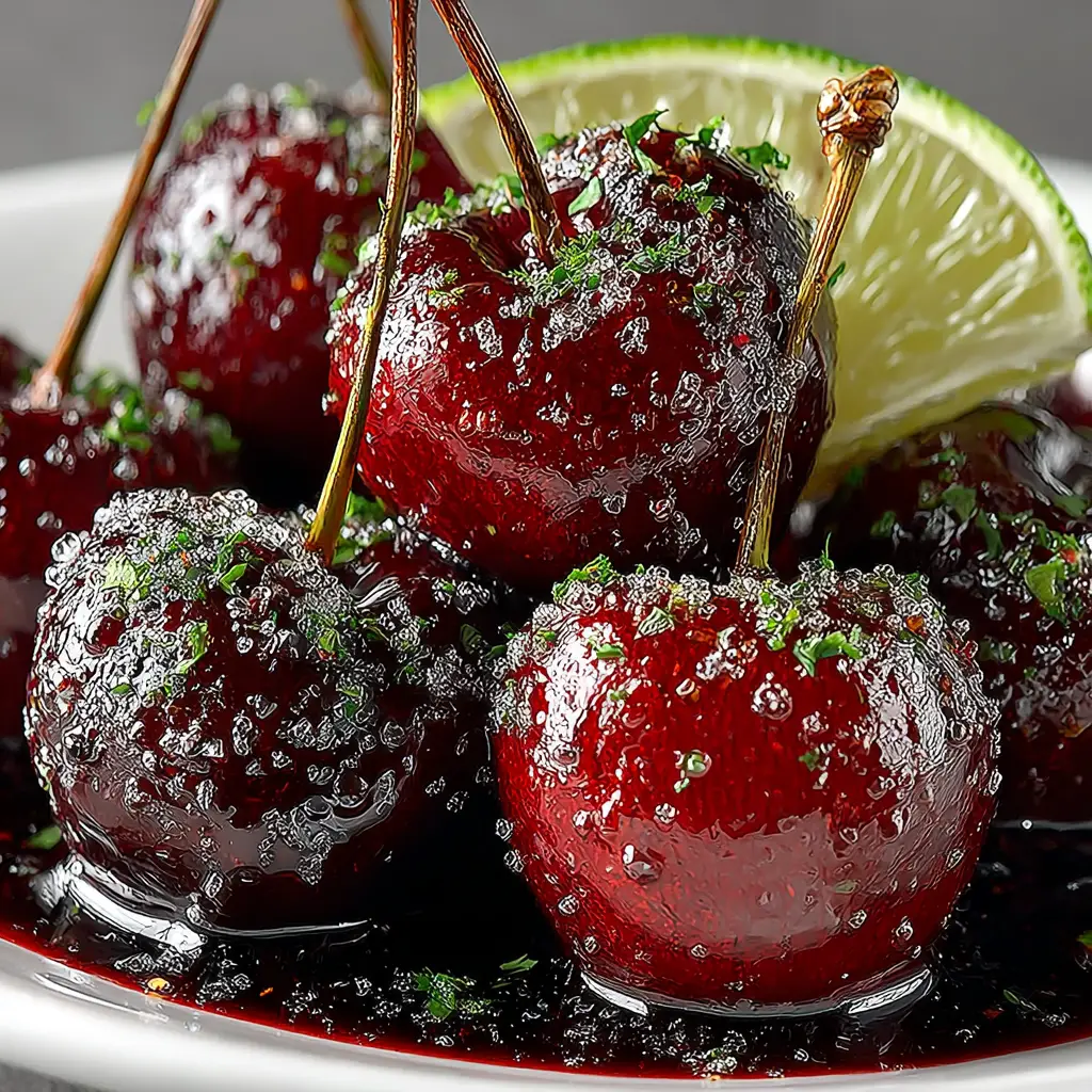 Cherry–Lime Chili Spark Jam