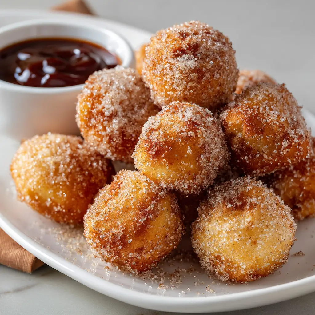 Sweet Air Fryer Churro Bites