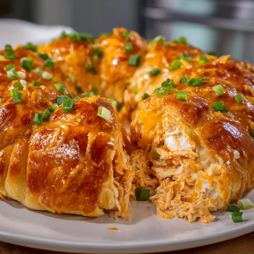 Buffalo Chicken Crescent Ring