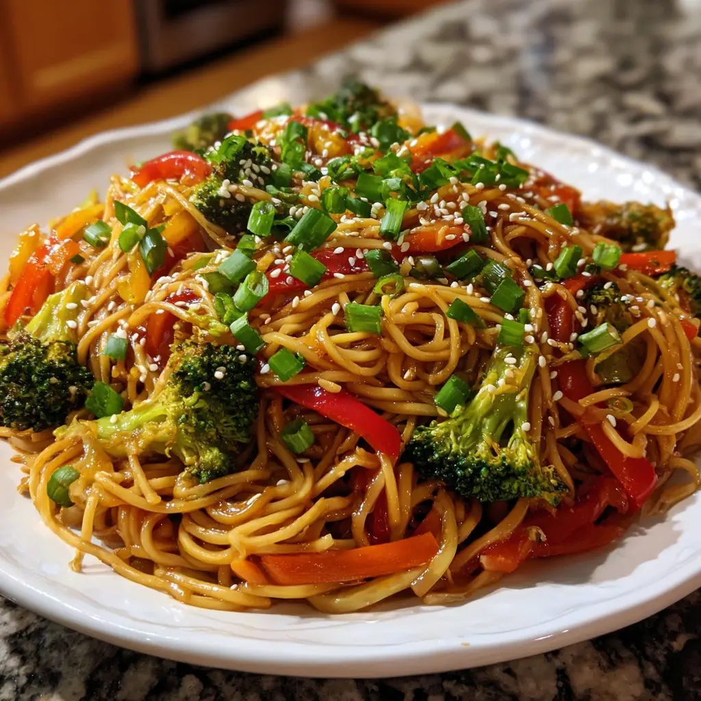 Easy One-Pot Teriyaki Noodles Recipe