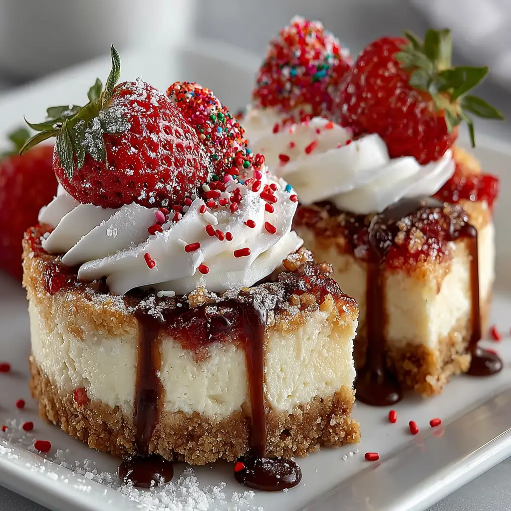 Easy Valentine’s Cheesecake Sugar Cookie Cups