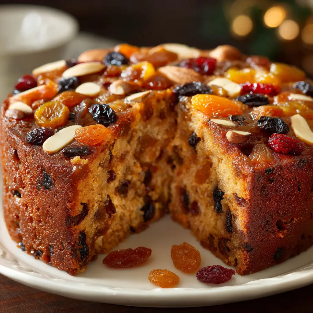 Heavenly Moist Fruit Cake
