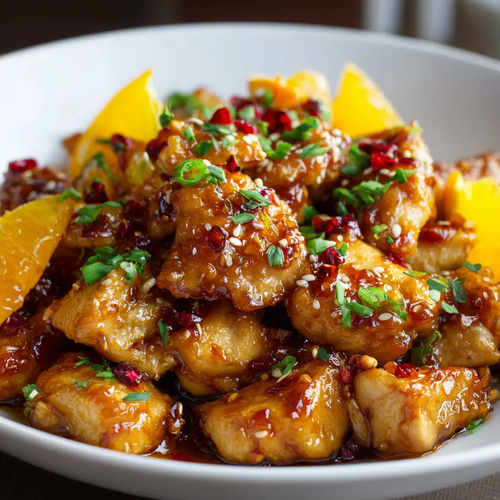 Gluten Free Orange Chicken