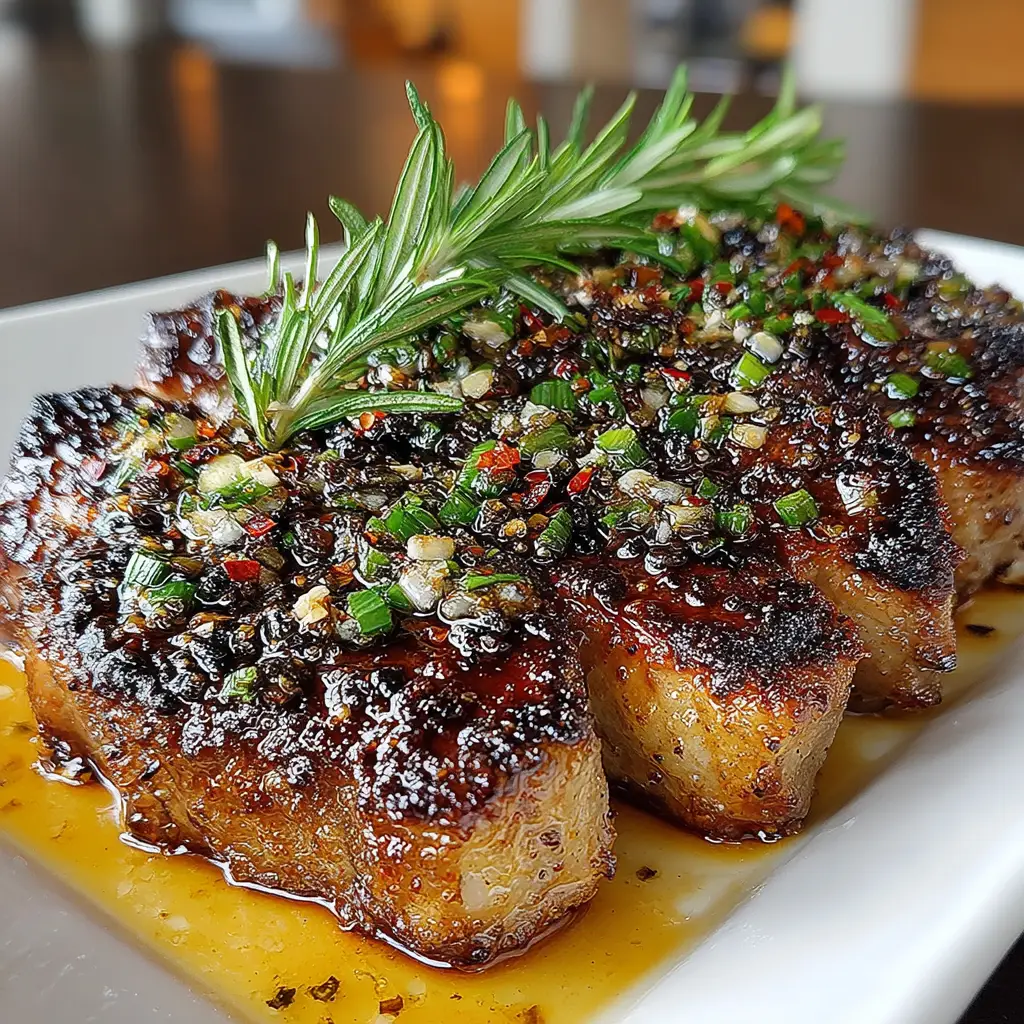 Pan-Seared Ribeye Steak