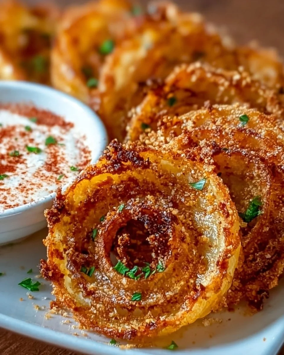 Low-Carb Baked Onion Rings