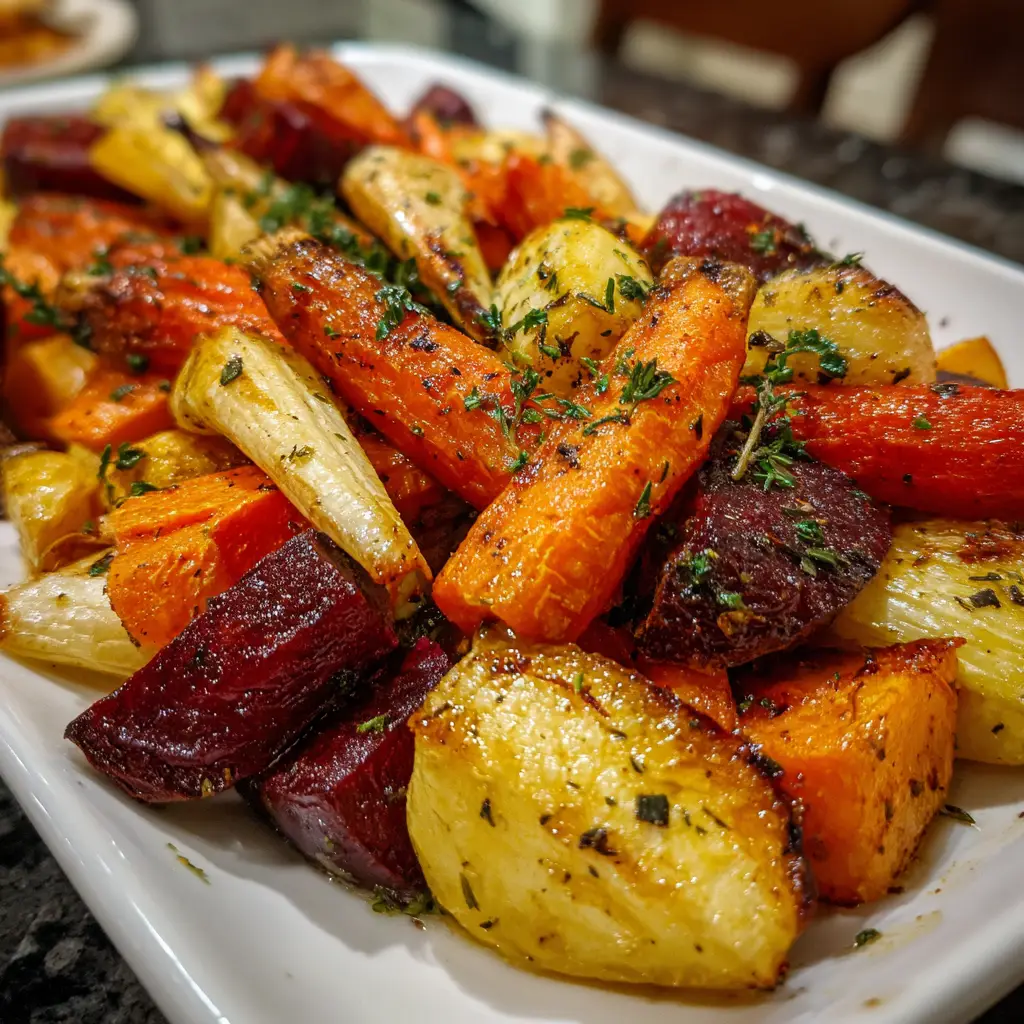 Roasted Root Vegetables Recipe